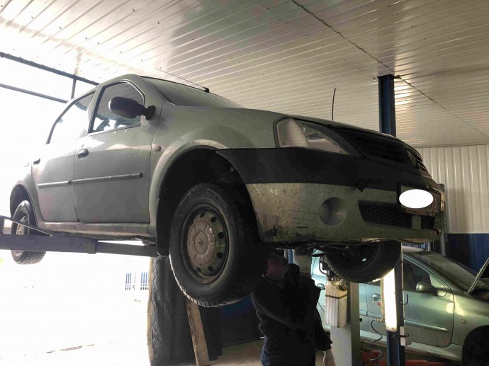 Замена опорных подшипников RENAULT