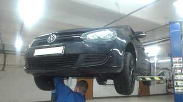 Замена масла (ТО) в VOLKSWAGEN Golf, год вып. 2011