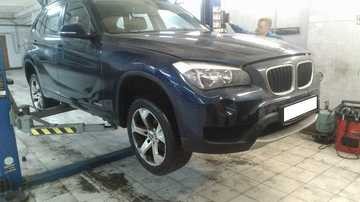 ТО и замена масла на автомобиле BMW X1